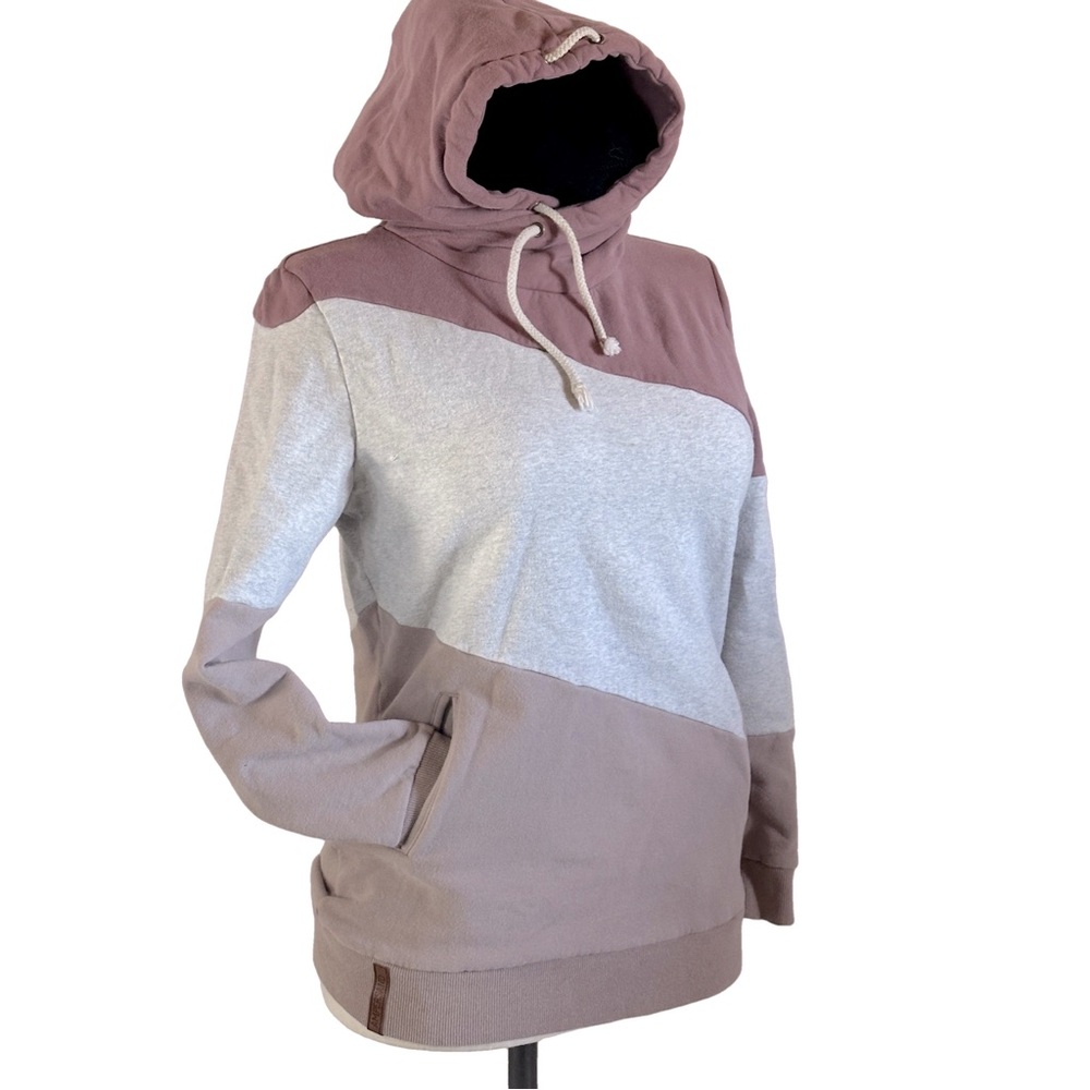 Ampersand Ave Be Fearless L Single Hood Sweatshirt Tri Color Hoodie - Picture 2 of 6